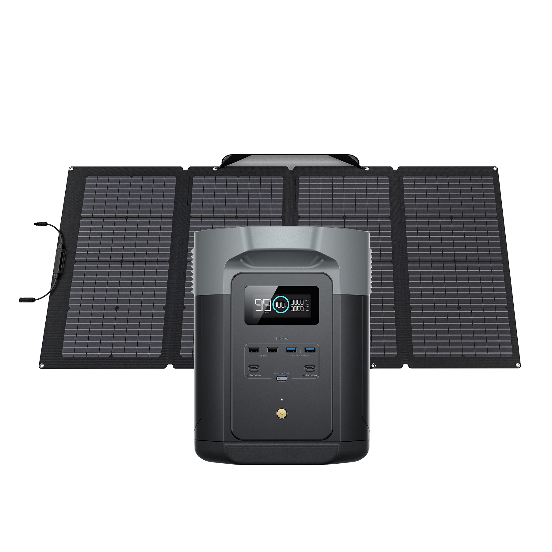 Combo Delta 2 Max + Panel Solar 220W + Bag Gratis - PowerMe